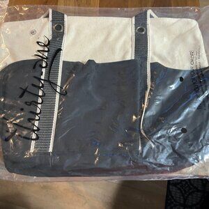 Thirty One Large Block Canvas Bag Black